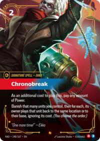 Radiance - Chronobreak (Foil)