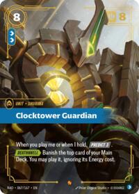 Radiance - Clocktower Guardian (Foil)