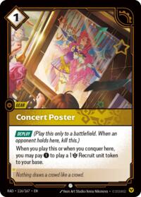 Radiance - Concert Poster
