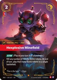 Radiance - Hexplosive Minefield (Foil)