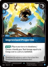 Radiance - Improvised Projectile