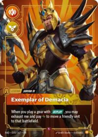 Radiance - Jarvan IV, Exemplar of Demacia (Foil)
