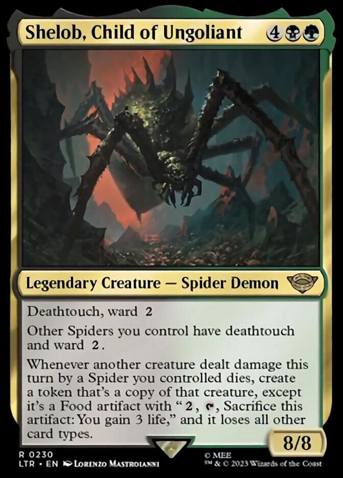 Shelob, Child of Ungoliant [The Lord of the Rings: Tales of Middle-Earth] (Display Case)