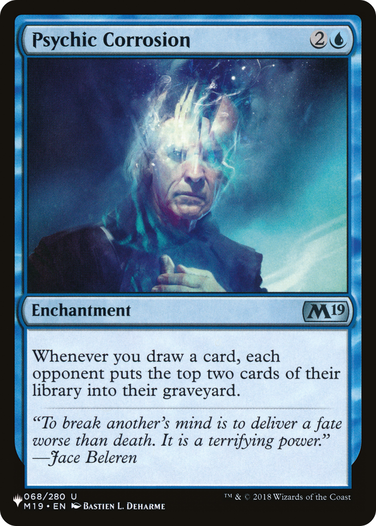 Psychic Corrosion [The List Reprints] (Display Case)
