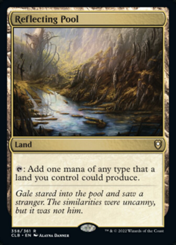Reflecting Pool [Commander Legends: Battle for Baldur's Gate] (Display Case)