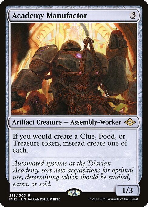 Academy Manufactor [Modern Horizons 2 #219] (Display Case)