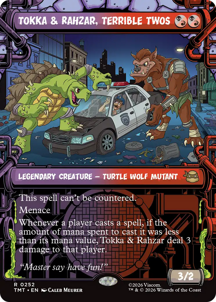Tokka & Rahzar, Terrible Twos (Showcase) [Teenage Mutant Ninja Turtles]