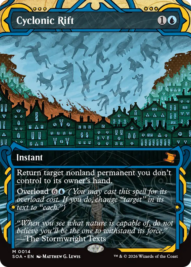 Cyclonic Rift [Secrets of Strixhaven: Mystical Archive] (Display Case)