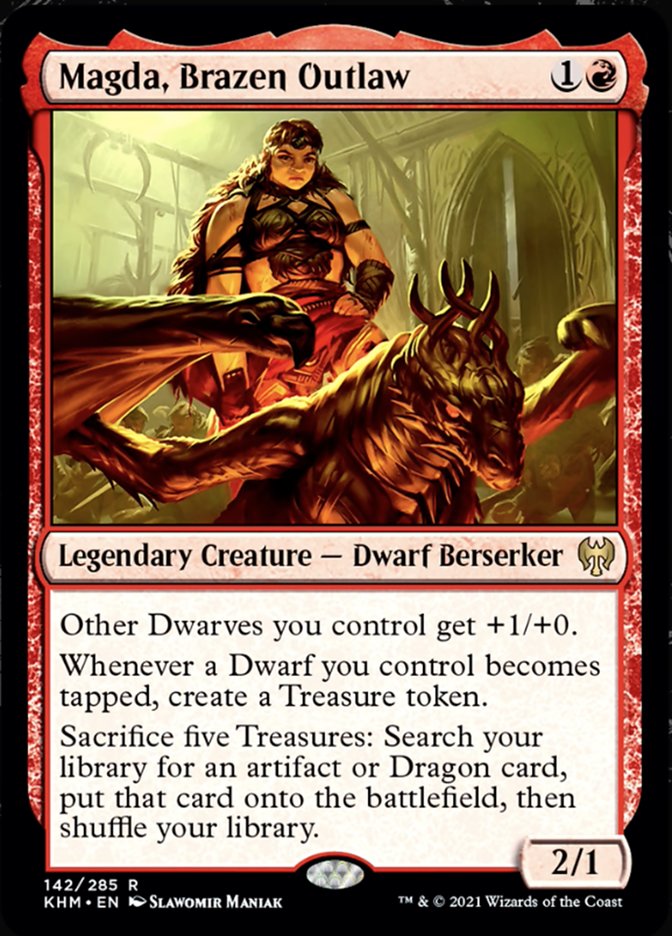 Magda, Brazen Outlaw [Kaldheim] (Display Case)