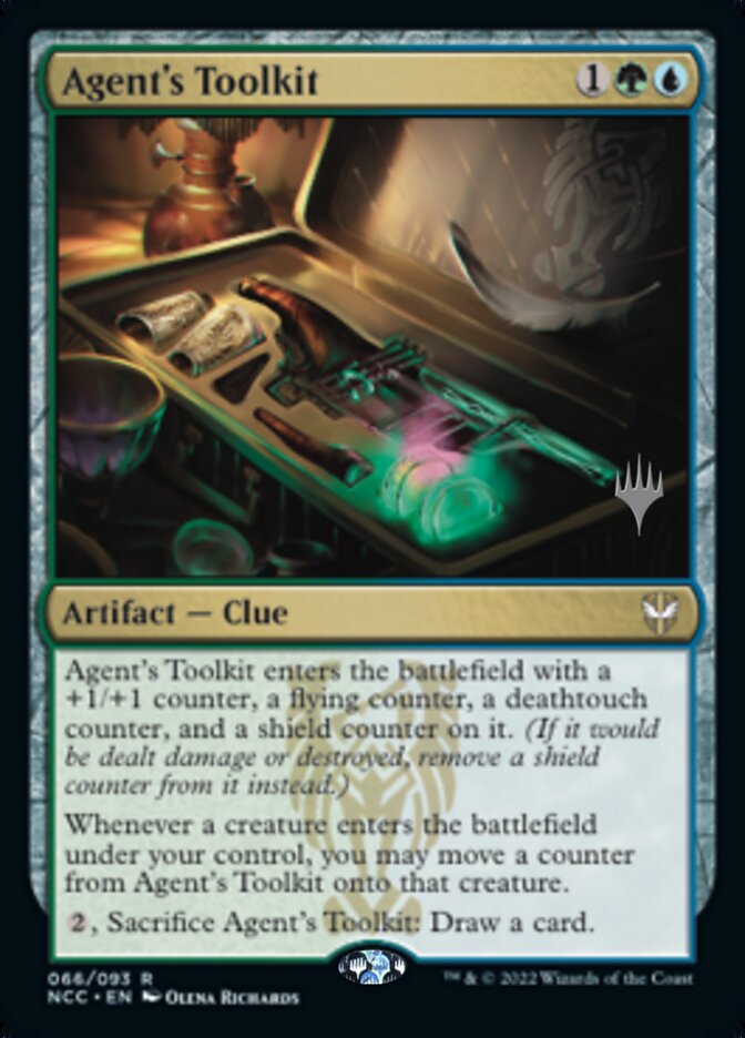 Agent's Toolkit (Promo Pack) [Streets of New Capenna Commander Promos] (Display Case)