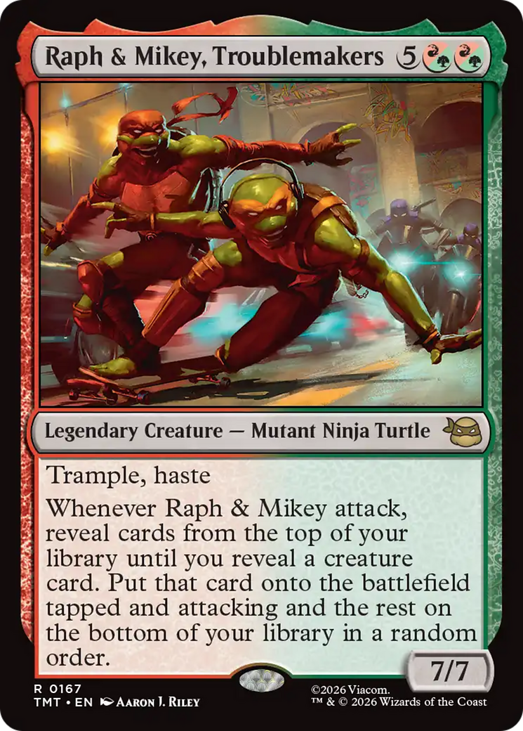 Raph & Mikey, Troublemakers [Teenage Mutant Ninja Turtles] (Display Case)