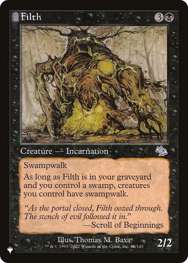 Filth [The List Reprints] (Display Case)