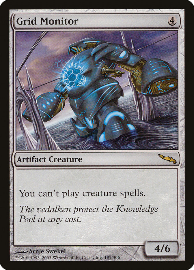 Grid Monitor [Mirrodin] (Display Case)