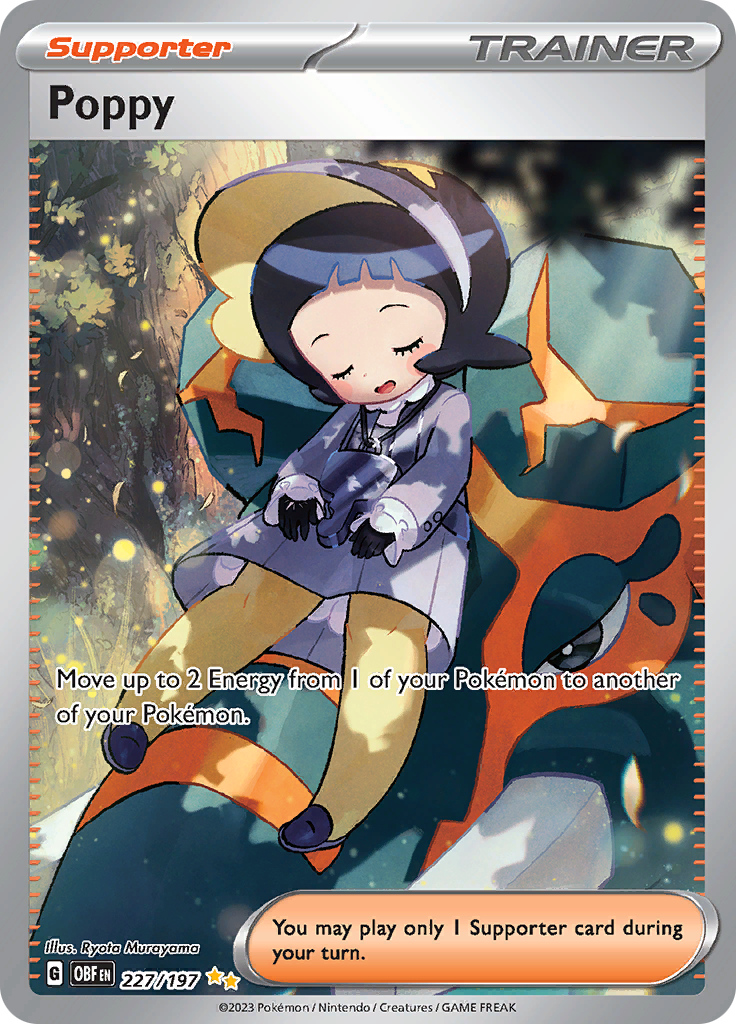 Poppy (227/197) [Scarlet & Violet: Obsidian Flames] (Display Case)