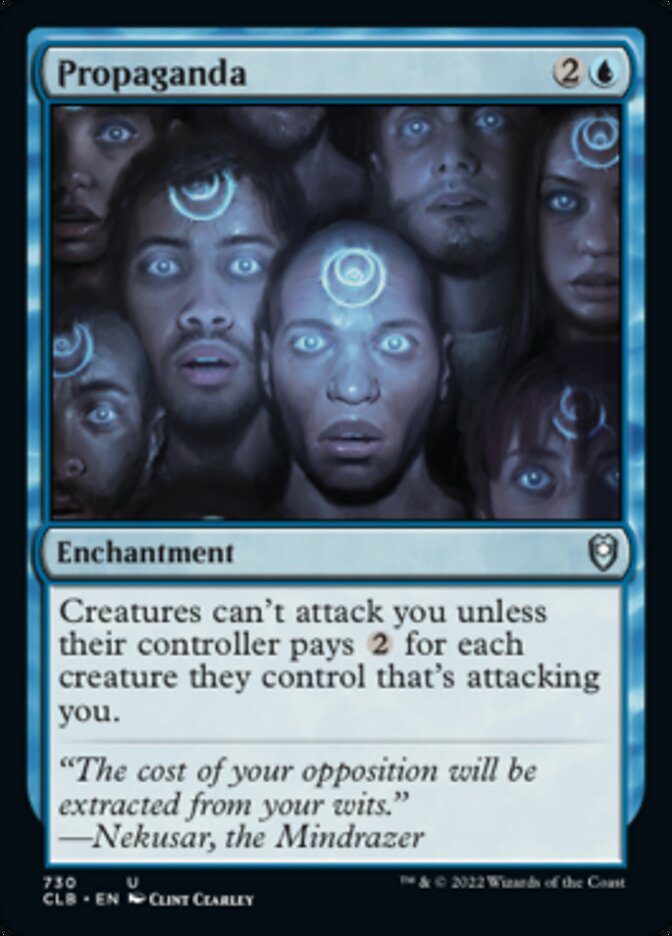 Propaganda [Commander Legends: Battle for Baldur's Gate] (Display Case)