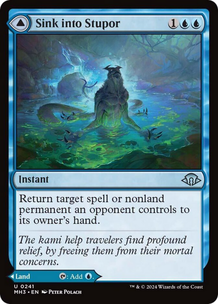 Sink into Stupor // Soporific Springs [Modern Horizons 3] (Display Case)