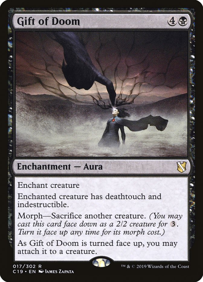 Gift of Doom [Commander 2019] (Display Case)