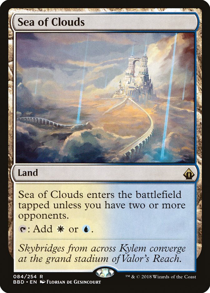 Sea of Clouds [Battlebond] (Display Case)