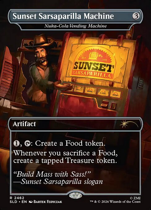 Sunset Sarsaparilla Machine [Secret Lair Drop #2462] (Display Case)