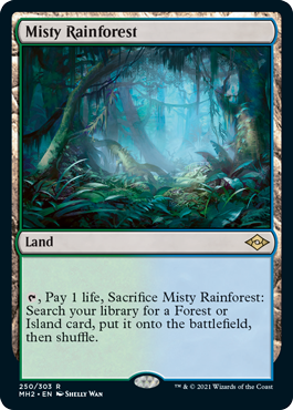 Misty Rainforest [Modern Horizons 2] (Display Case)