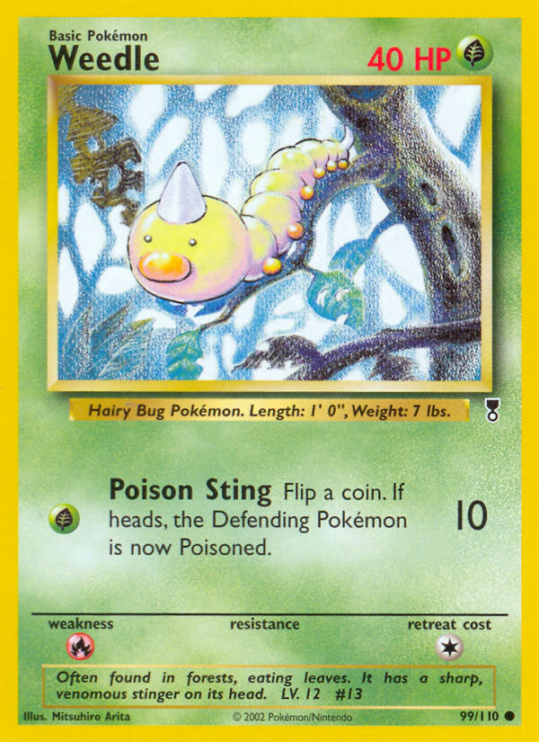 Weedle (99/110) [Legendary Collection] (Display Case)