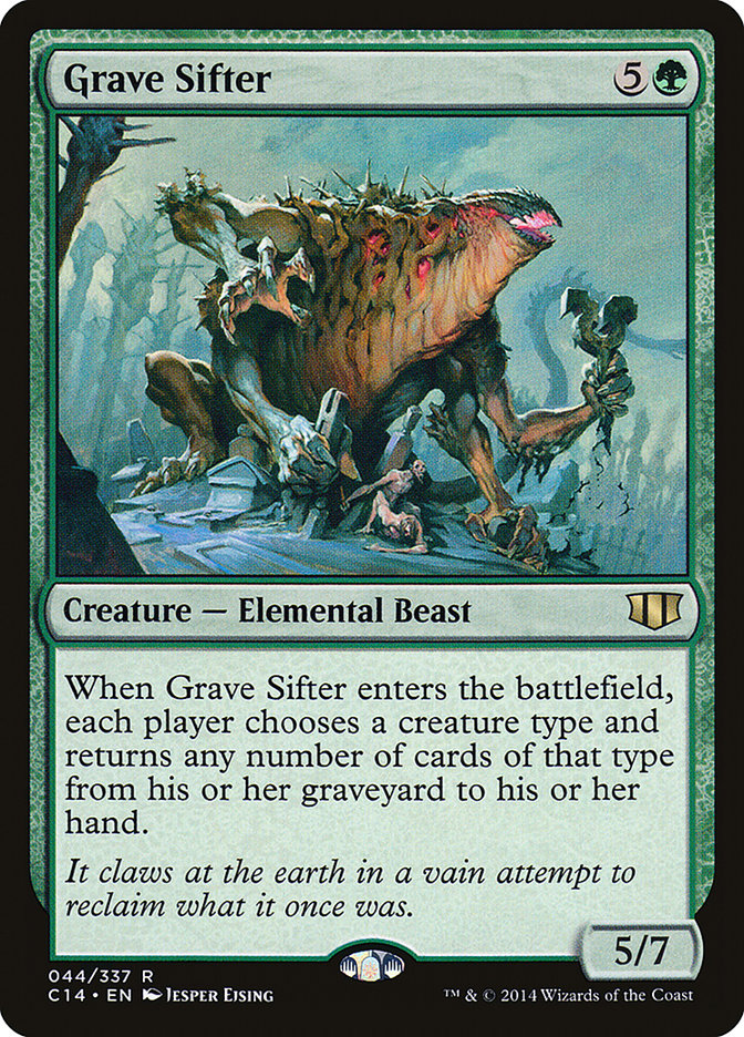 Grave Sifter [Commander 2014] (Display Case)