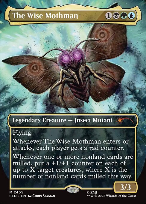 The Wise Mothman [Secret Lair Drop #2455] (Display Case)