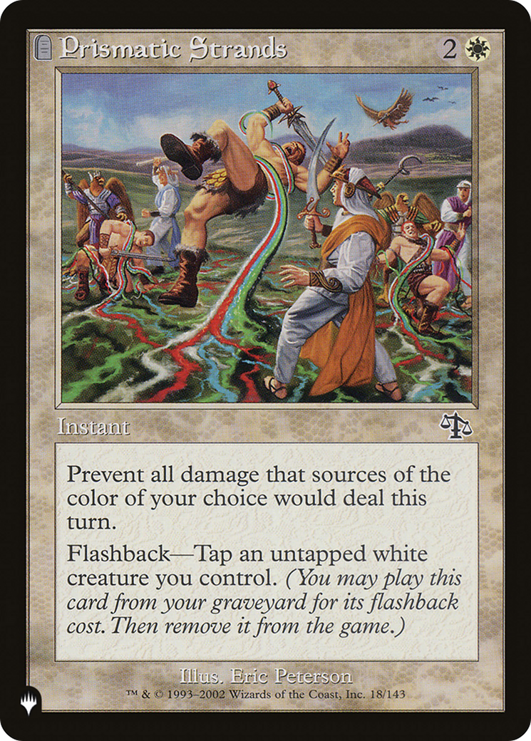 Prismatic Strands [The List Reprints] (Display Case)