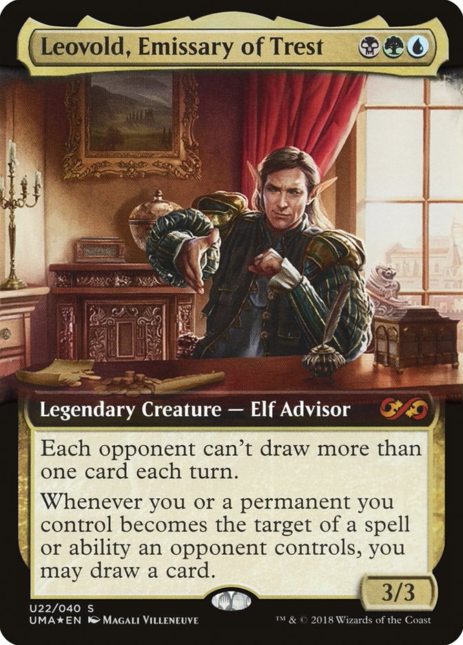 Leovold, Emissary of Trest (Topper) [Ultimate Masters Box Topper] (Display Case)