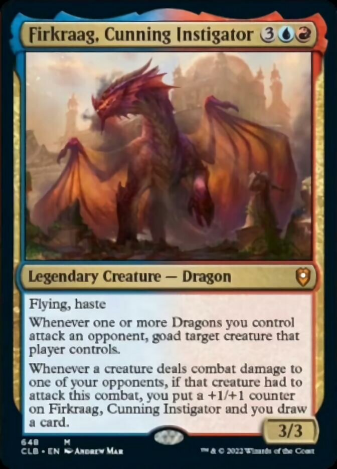 Firkraag, Cunning Instigator [Commander Legends: Battle for Baldur's Gate] (Display Case)