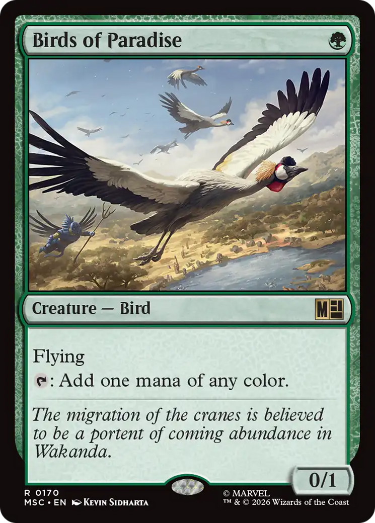 Birds of Paradise [Marvel Super Heroes Commander] (Display Case)
