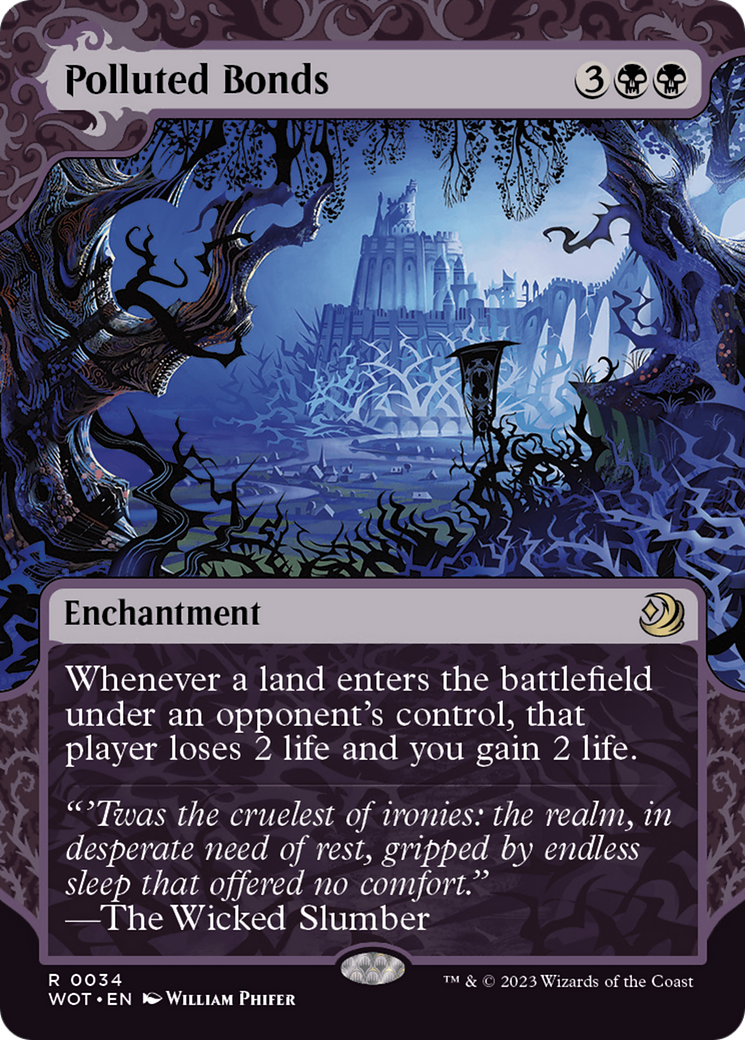 Polluted Bonds [Wilds of Eldraine: Enchanting Tales] (Display Case)