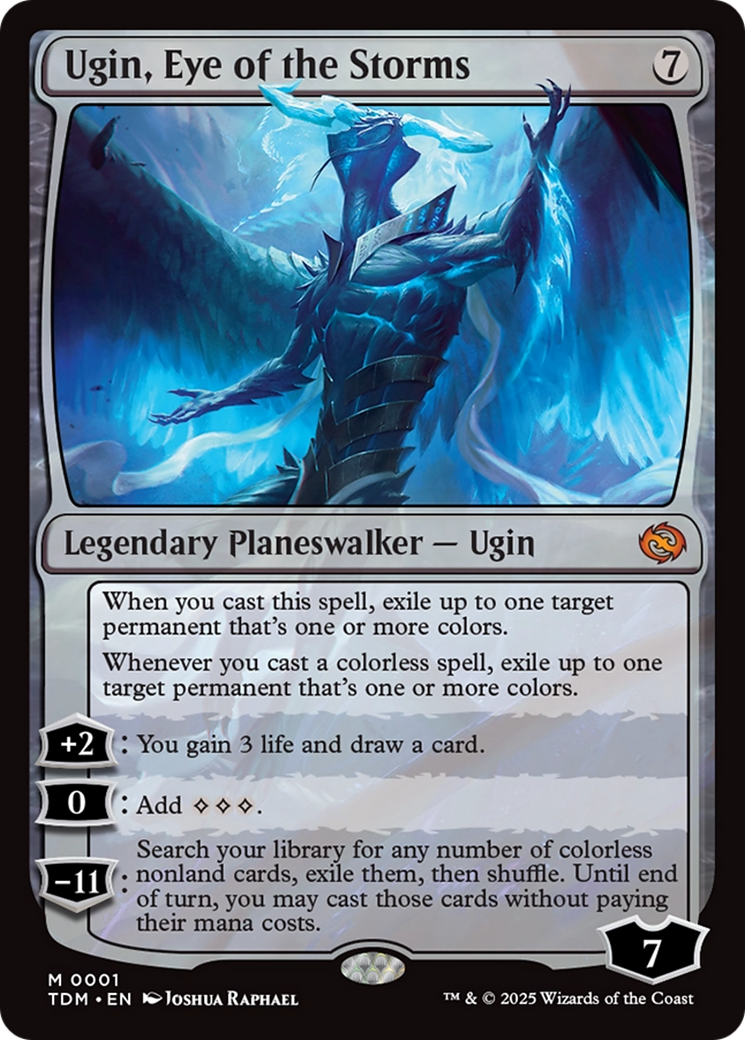 Ugin, Eye of the Storms [Tarkir: Dragonstorm] (Display Case)