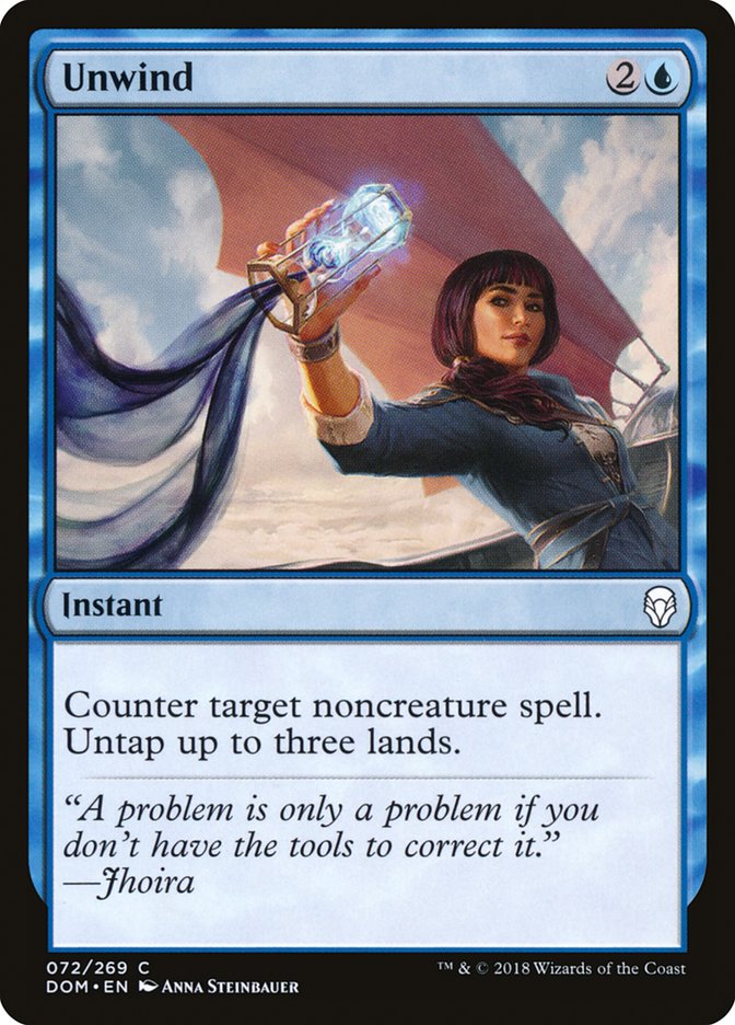 Unwind [Dominaria] (Display Case)