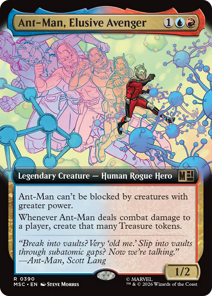 Ant-Man, Elusive Avenger (Extended Art) [Marvel Super Heroes Commander] (Display Case)