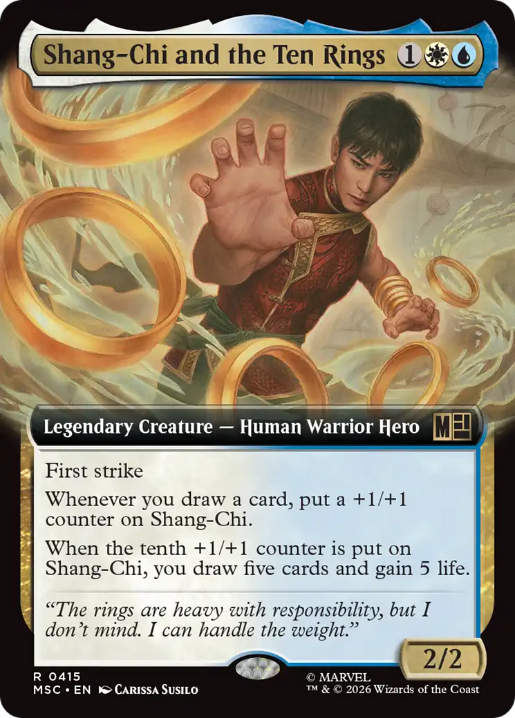 Shang-Chi and the Ten Rings (Extended Art) [Marvel Super Heroes Commander] (Display Case)