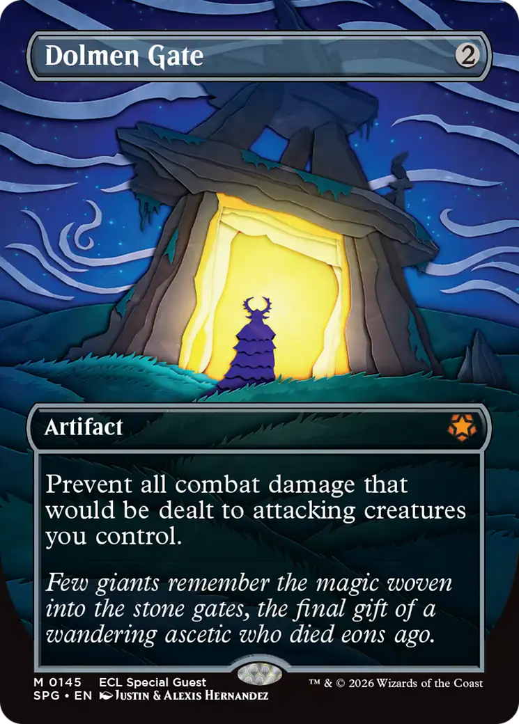 Dolmen Gate (Borderless) [Lorwyn Eclipsed Special Guests] (Display Case)