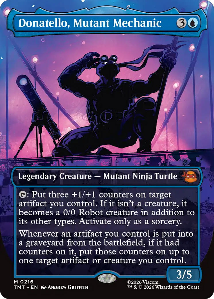 Donatello, Mutant Mechanic (Borderless) [Teenage Mutant Ninja Turtles] (Display Case)