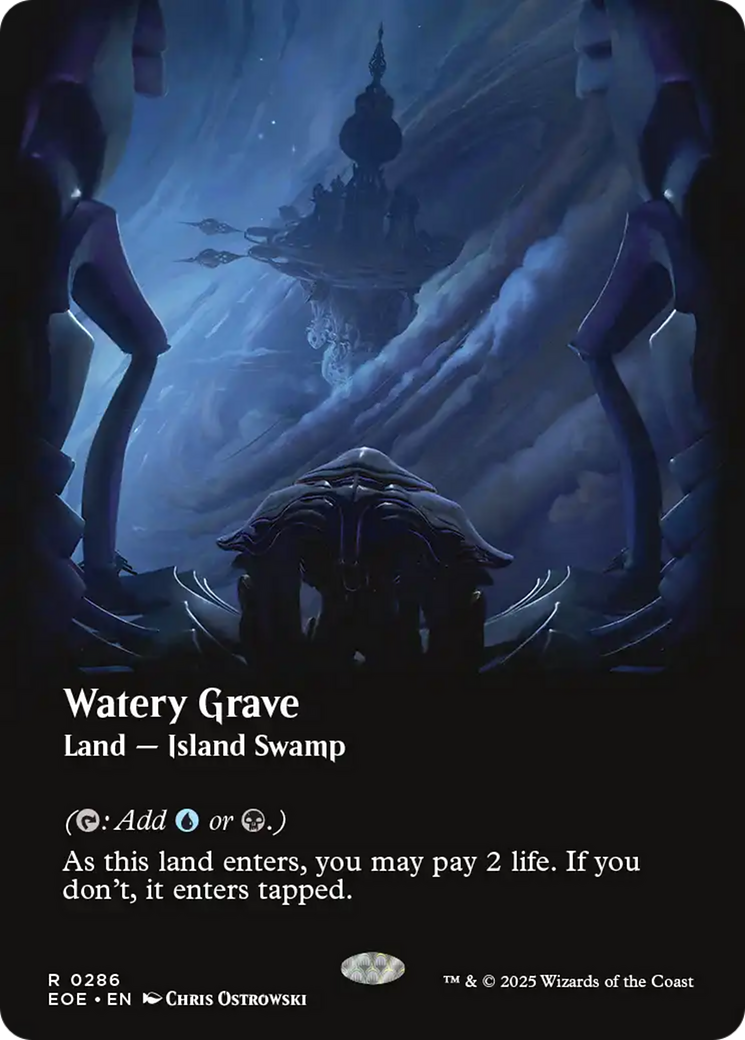 Watery Grave (Borderless) [Edge of Eternities] (Display Case)