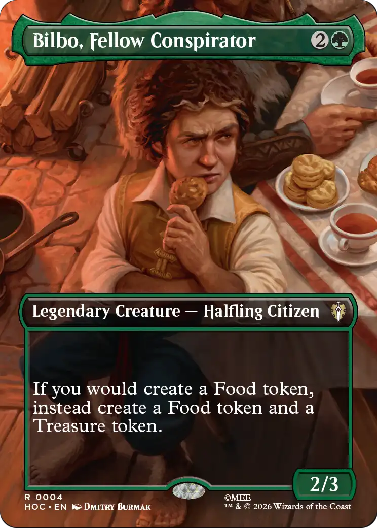 Bilbo, Fellow Conspirator (Borderless) [The Hobbit: Eternal-Legal] (Display Case)