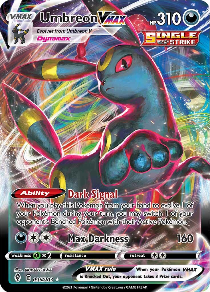 Umbreon VMAX (095/203) [Sword & Shield: Evolving Skies] (Display Case)